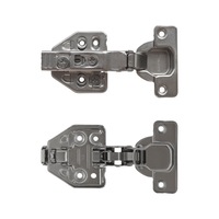 Clip-on hin. syst. with brake and 3D spac., 110°