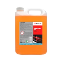 Wash and wax shampoo