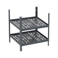 Legbord voor opslagboxen