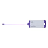 Llavero desechable de lámina rígida de PP