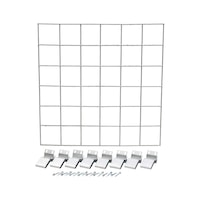 Dome light safety device with steel mat