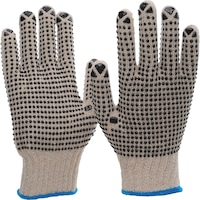 Protective glove, knitted Nitras 6010