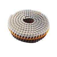 Round Head Ring Shank Nail, Stainless Steel A2, Plastic Coil