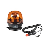 LED pyörivä vilkkuvalo magneetilla, ladattava