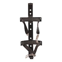 Ajoneuvoteline jauhesammuttimelle