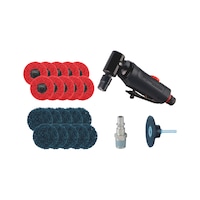 Lot meuleuse pneumatique DSG 22 23 pièces