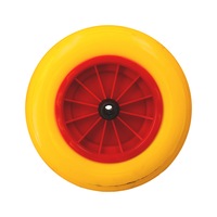 Anti-puncture wheelbarrow wheel