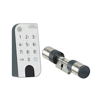 Profile cylinder set ENTRYeasy PIN