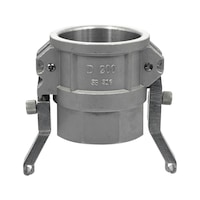 Female coupling with female thread, type DL