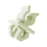 Pole bracket for hood