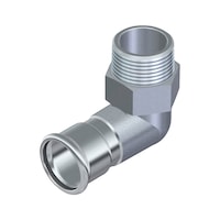 90° adapter fitting M METALOPRESS