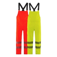 Hi-Vis-sadehousut, henkselit, Nordic, luokka 2