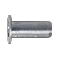 Rivet nut, multi-purpose, with flat head