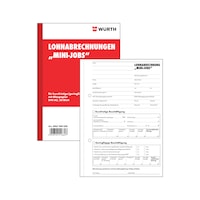 Payroll accounting for mini jobs