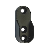 Wardrobe rail support/clothes rail holder