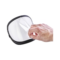 Spare visor CR1 clear PC CleanAIR Unimask