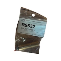 Magnet for wheel washing system