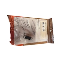 Spring for wheel washing system