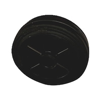 Wheel for wheel washing system