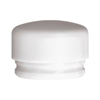 Insert for non-rebounding hammer round head