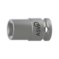 1 inch impact socket internal square ASW