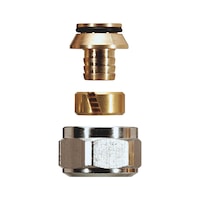 PRINETO compression fitting for HD pipe