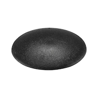 Flat cover cap for RW recess