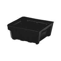 Polyethylene collection tray for hazardous materials