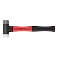 STRONG reinforced soft-face hammer with nylon/polyurethane combination