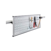 Holder for CLIP-O-FLEX rail Perfoflex transverse