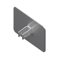 Post footer For posts resting against the façade