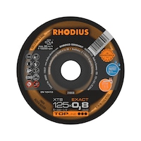 Cutting disc f. st. steel/steel Rhodius XT8 Exact