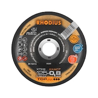Cutting disc f. st. steel/steel Rhodius XTK8 Exact