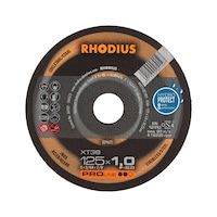 Cutting disc f. stainless steel/steel Rhodius XT38