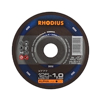 Cutting disc for steel Rhodius XT77