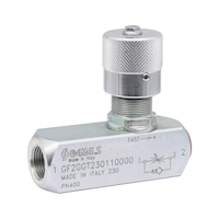 Gemels RF sarjan vastusvastaventtiili BSP kierre