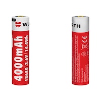 3,6 V, 4000 mAh litium-ioniakku, C-tyypin liitäntä