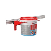 CLIP-O-FLEX<SUP>&reg;</SUP> mobile handwash holder