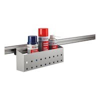 Holder for CLIP-O-FLEX rail can holder