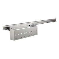 Holder for CLIP-O-FLEX rail can holder