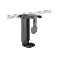 Holder for CLIP-O-FLEX rail desktop