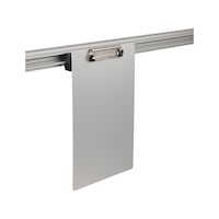 Holder for CLIP-O-FLEX rail clipboard
