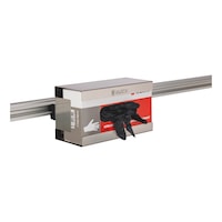 Holder for CLIP-O-FLEX rail glove dispenser