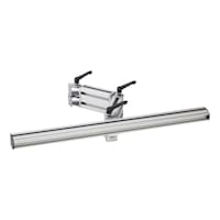 Single extended CLIP-O-FLEX<SUP><B>®</B></SUP> swivel arm