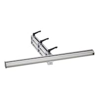 Single extended CLIP-O-FLEX® swivel arm