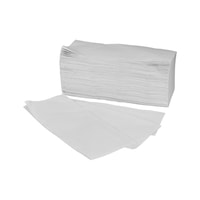 Asciugamano piegato a V in carta riciclata