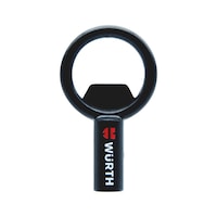 Bottle opener with bit holder