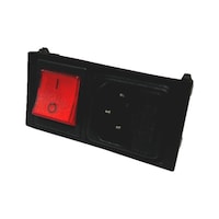 Power cable connection with switch f wheel lifter