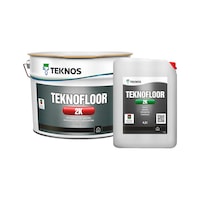 2C epoxy floor varnish TEKNOFLOOR AQUA 110F
