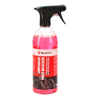 Active bicycle cleaner